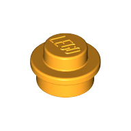 Plate Round 1 x 1 with Solid Stud (6141)