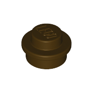 Plate Round 1 x 1 with Solid Stud (6141)