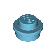Plate Round 1 x 1 with Solid Stud (6141)