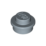 Plate Round 1 x 1 with Solid Stud (6141)