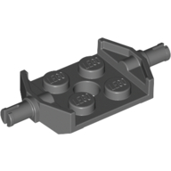 Plate Special 2 x 2 with Wheels Holder Wide (6157)