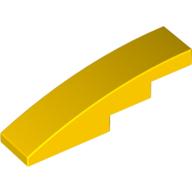 Slope Curved 4 x 1 No Studs [Stud Holder with Asymmetric Ridges] (61678)