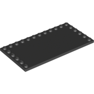 Plate Special 6 x 12 with Studs on 3 Edges (6178)