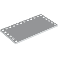 Plate Special 6 x 12 with Studs on 3 Edges (6178)