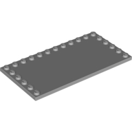 Plate Special 6 x 12 with Studs on 3 Edges (6178)