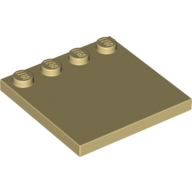 Plate Special 4 x 4 with Studs on One Edge [Plain] (6179)