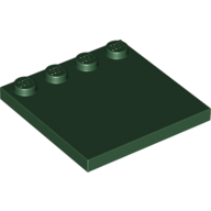 Plate Special 4 x 4 with Studs on One Edge [Plain] (6179)