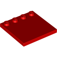 Plate Special 4 x 4 with Studs on One Edge [Plain] (6179)