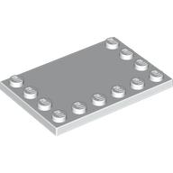 Plate Special 4 x 6 with Studs on 3 Edges (6180)