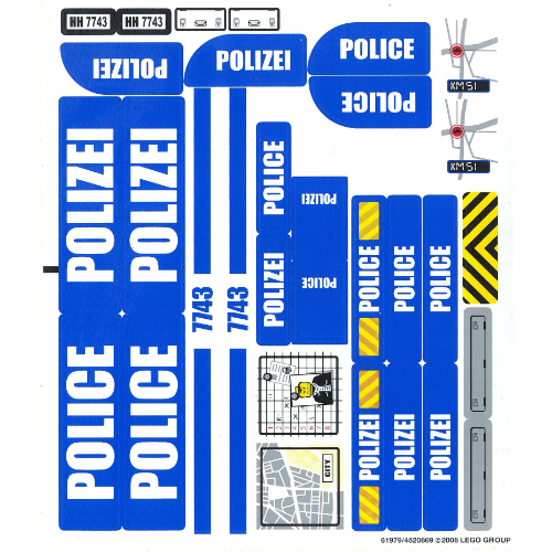 Sticker Sheet for Set 7743-1 (61979)