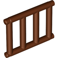 Bar 1 x 4 x 3 [End Tabs] (62113)