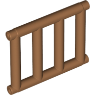 Bar 1 x 4 x 3 [End Tabs] (62113)