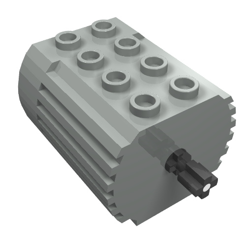 Motor, 4.5V Type 2 for 2-Prong Connectors with Middle Pin (6216b)