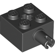 Brick Special 2 x 2 with Pin and Axle Hole (6232)