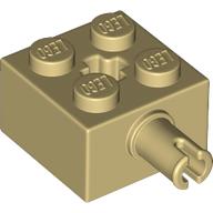 Brick Special 2 x 2 with Pin and Axle Hole (6232)