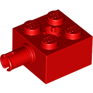 Brick Special 2 x 2 with Pin and Axle Hole (6232)