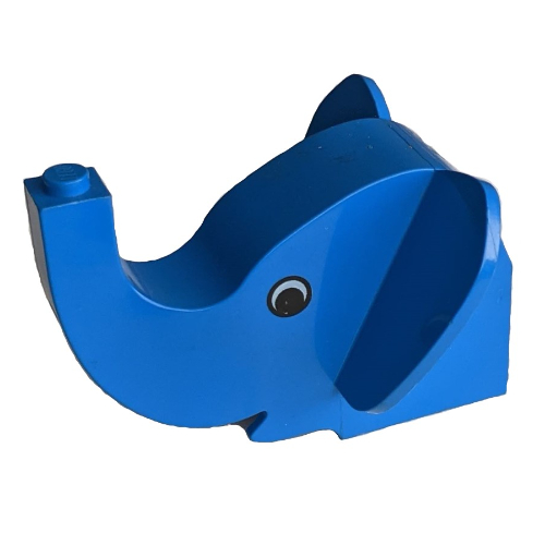 Animal Body Part, Elephant Head 6 x 7 x 4 with Eyes Print (6245pr0001)