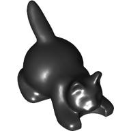Animal, Cat, Kitten Crouching [Plain] (6251)