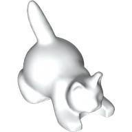 Animal, Cat, Kitten Crouching [Plain] (6251)