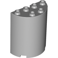 Cylinder Half 2 x 4 x 4 (6259)