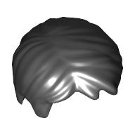 Hair Short, Tousled with Side Part (62810)