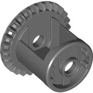 Technic Gear Differential with Inner Tabs and Closed Center, 28 Bevel Teeth [Beveled Edge] (62821b)