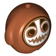 Pillow Plush Toy, Kakamora with White Face Paint print (6330pr0009)