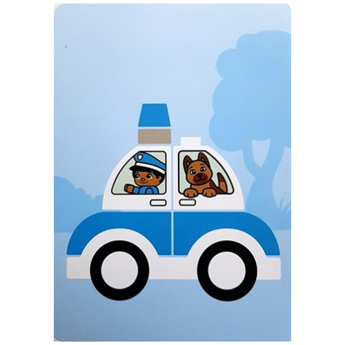 Activity Card 2 - Police Car (6344094)