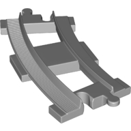 Duplo Train Track 4 x 8 Curved [Short] (6378)