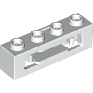 Launcher, Brick Special 1 x 4 with Inside Clips (Disk Shooter) (63783)