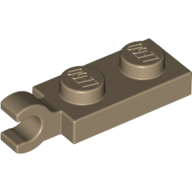 Plate Special 1 x 2 with Clip Horizontal on End (63868)