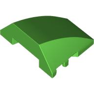 Wedge Curved 4 x 3 No Studs [Plain] (64225)
