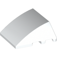 Wedge Curved 4 x 3 No Studs [Plain] (64225)