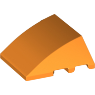Wedge Curved 4 x 3 No Studs [Plain] (64225)