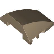 Wedge Curved 4 x 3 No Studs [Plain] (64225)