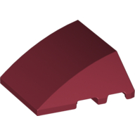 Wedge Curved 4 x 3 No Studs [Plain] (64225)