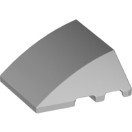 Wedge Curved 4 x 3 No Studs [Plain] (64225)