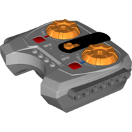 Control Unit, Power Functions, IR Speed Remote Control with Dark Bluish Gray Bottom (64227)