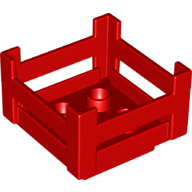 Duplo Container Wooden-Style Crate (6446)