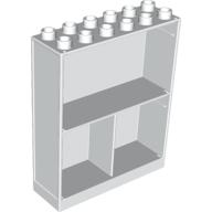Duplo Building Wall 2 x 6 x 6 with 3 Cupboards (6461)