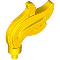 Flame / Headwear Accessory Plume / Feather, Triple Point (64647)