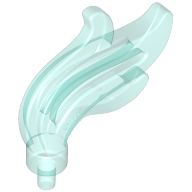 Flame / Headwear Accessory Plume / Feather, Triple Point (64647)