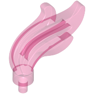 Flame / Headwear Accessory Plume / Feather, Triple Point (64647)