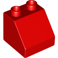 Duplo Brick 2 x 2 Slope 45° (6474)