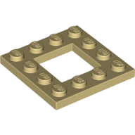 Plate Special 4 x 4 with 2 x 2 Opening (64799)