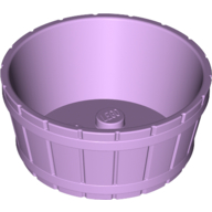 Barrel Half Large with Axle Hole (64951)