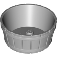 Barrel Half Large with Axle Hole (64951)