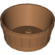 Barrel Half Large with Axle Hole (64951)