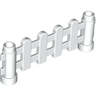 Duplo Fence 1 x 6 x 2 Paled (Picket) (6497)