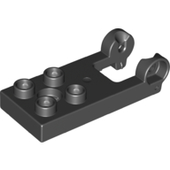 Duplo Plate 2 x 3 with 4 Studs and Reinforced Hinge (65084)
